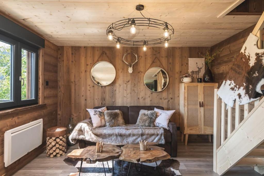 Charmant Chalet Cosy & Paisible En Pleine Nature - Refuge Idyllique Pour 5P جوراردُميه المظهر الخارجي الصورة